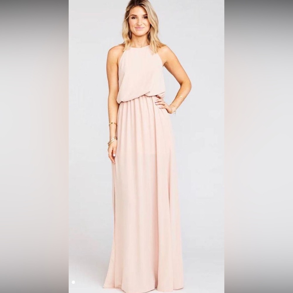 Show me your mumu heather halter dress